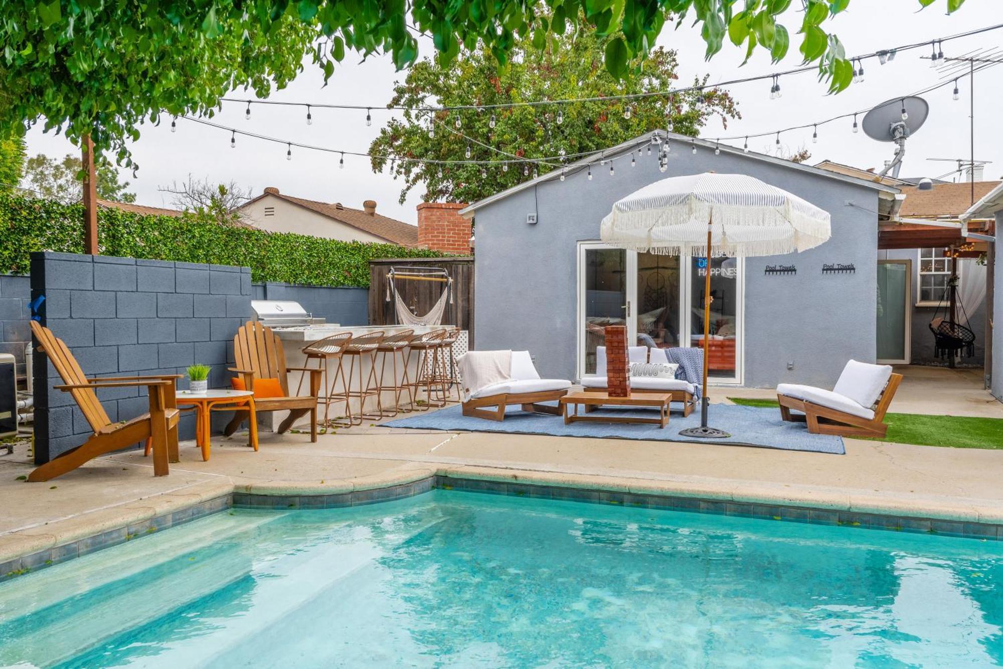 Angel&Rose Universal Hollywood Heated Pool House King Bed Los Angeles Eksteriør bilde