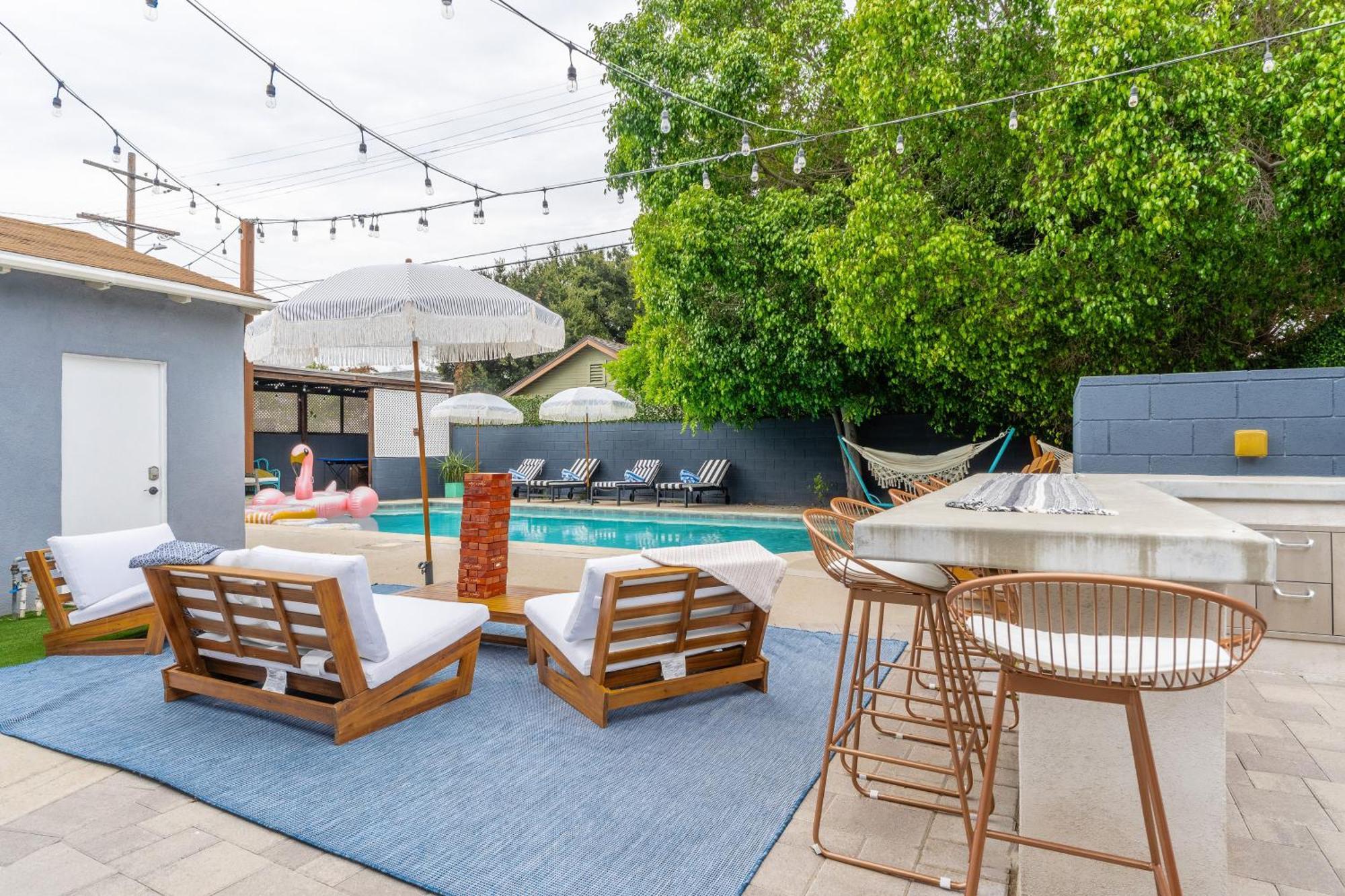 Angel&Rose Universal Hollywood Heated Pool House King Bed Los Angeles Eksteriør bilde