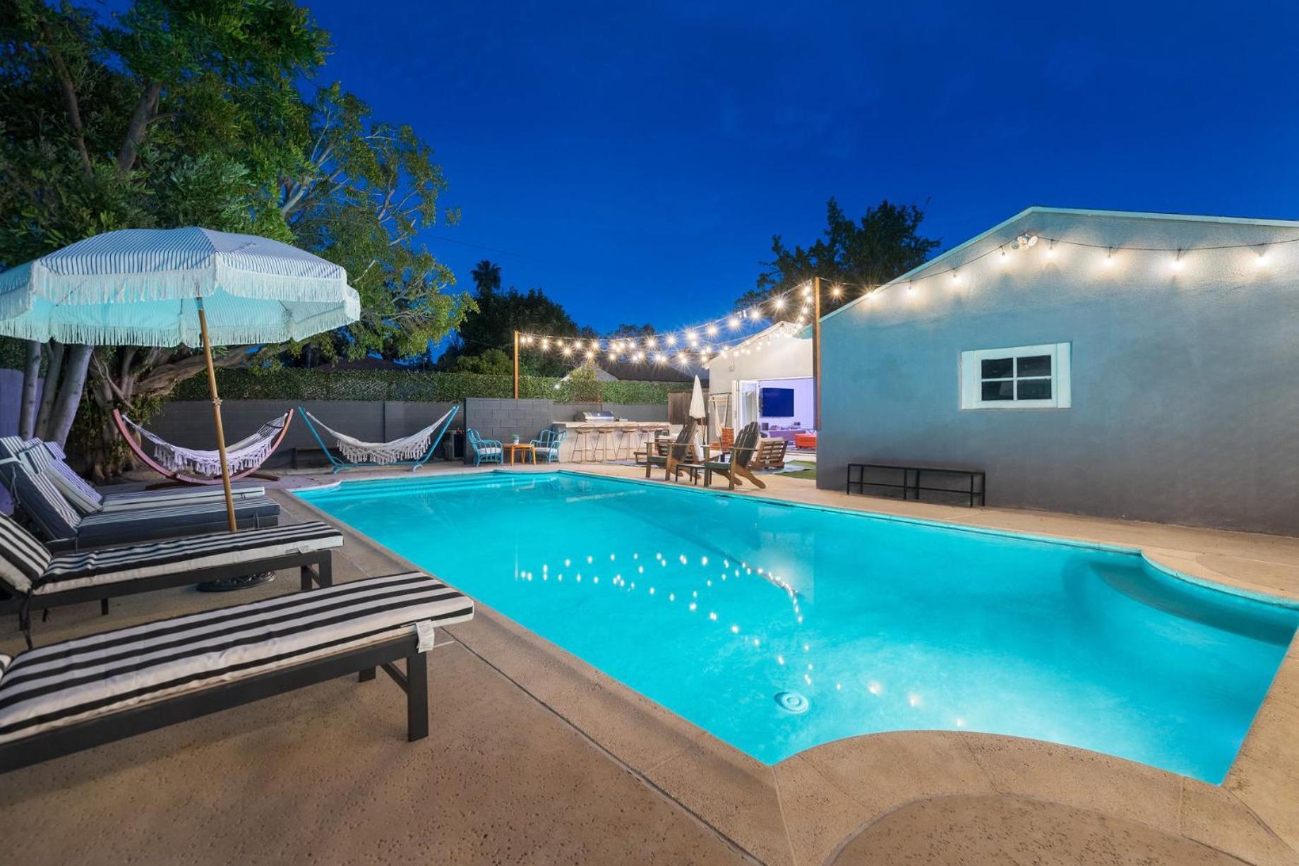Angel&Rose Universal Hollywood Heated Pool House King Bed Los Angeles Eksteriør bilde