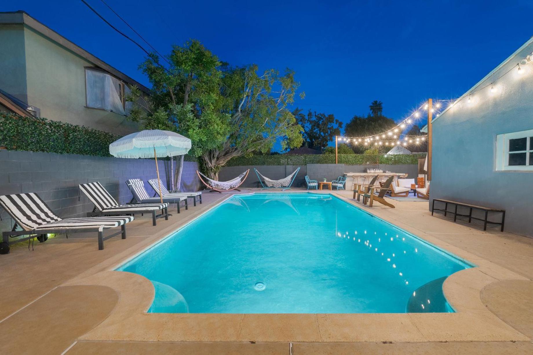 Angel&Rose Universal Hollywood Heated Pool House King Bed Los Angeles Eksteriør bilde